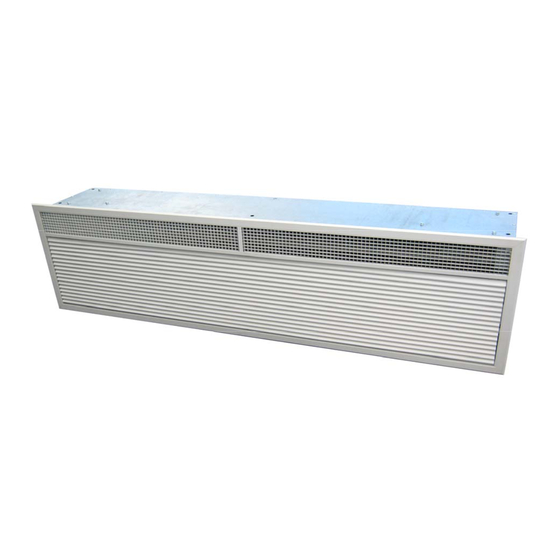 Thermoscreens Air curtain system Installation, Operation & Maintenance Instructions Manual