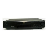 Sony DVP-S330 - Dvd Video Player Service Manual
