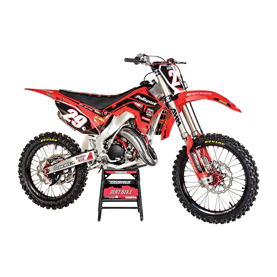 Honda CR 125R 2003 Sevice Manual