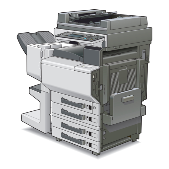 Konica Minolta C350 Installation Manual