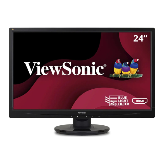 ViewSonic VA2446mh-LED User Manual