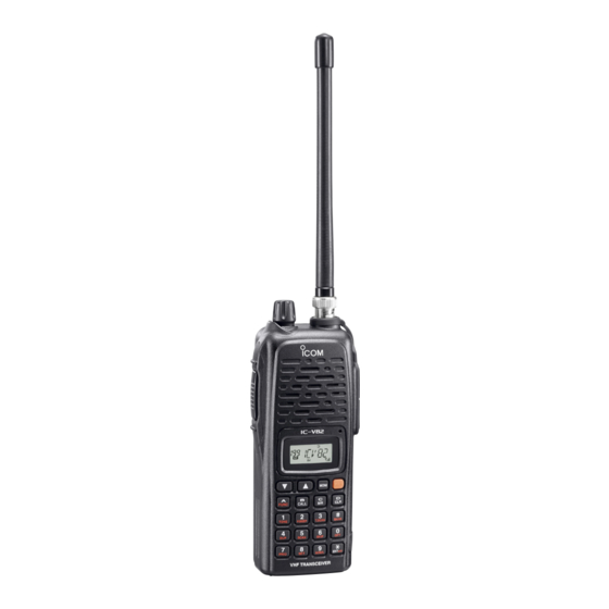 Icom IC-V82 Service Manual