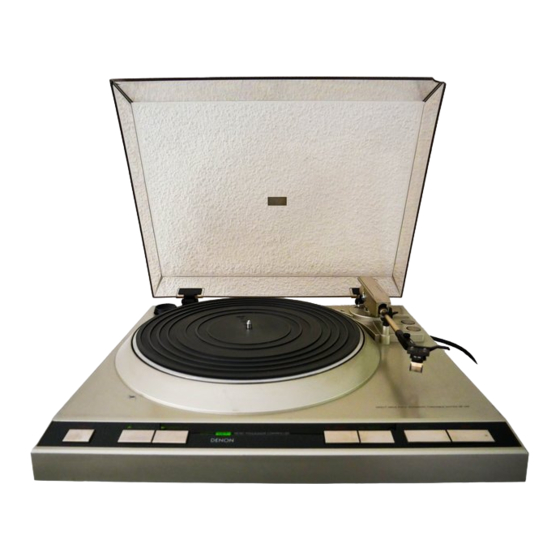 Denon DP-35F Series Service Manual
