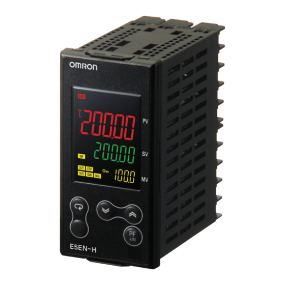 Omron E5EN-H Instruction Manual
