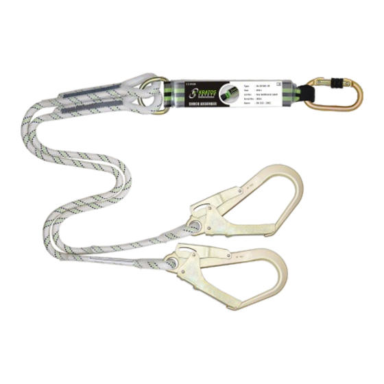 KRATOS SAFETY FA30 100 Series Operating Instructions Manual