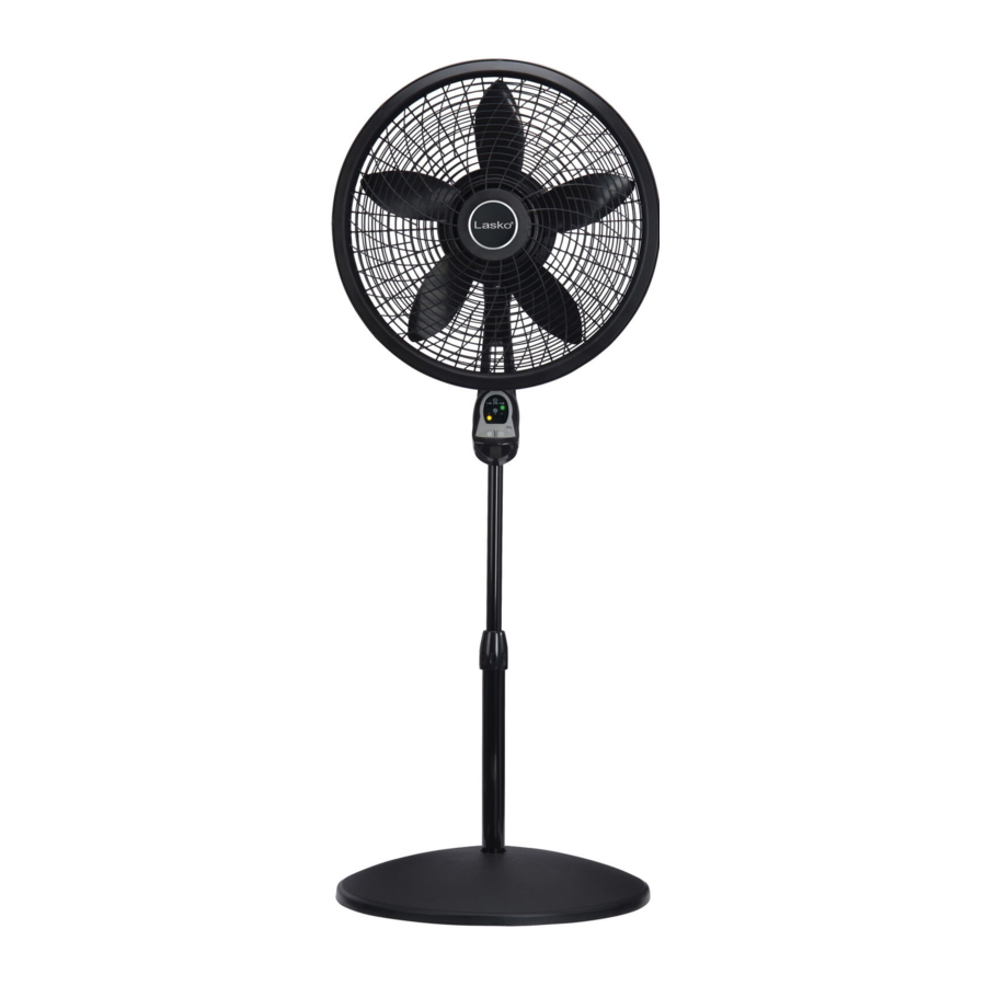 Lasko CYCLONE 1843 - PEDESTAL FAN Manual