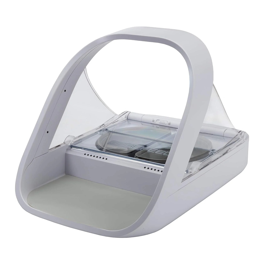 SURE petcare SureFeed Microchip Pet Feeder, MPF001 Manual