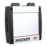 Kicker KX200.2 Owner's Manual