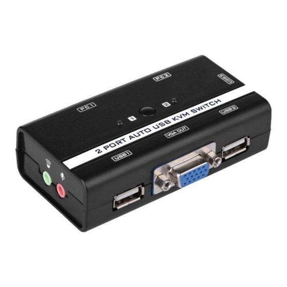 Micro Connect MC-KVMSW-101 Package Contents