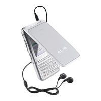 Sony PEG TG50 U - Clie Handheld Operating Instructions Manual