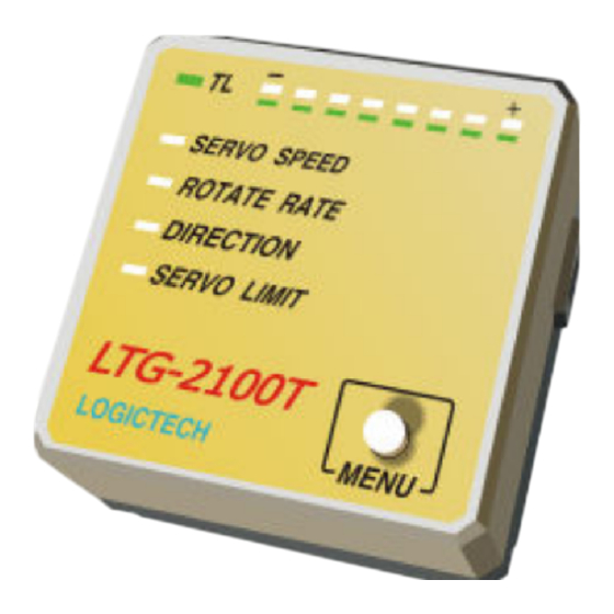 Logictech LTG-2100T Manual