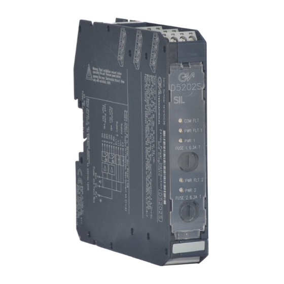 GMI D5202S Instruction & Safety Manual