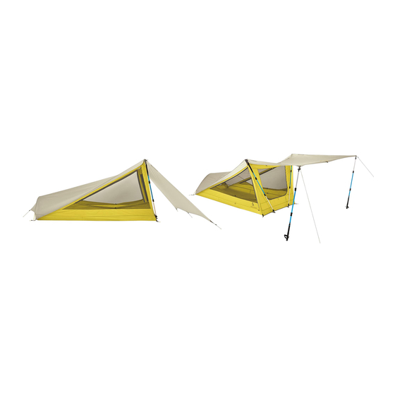 Sierra Designs TENSEGRITY 1 Pitching Instructions
