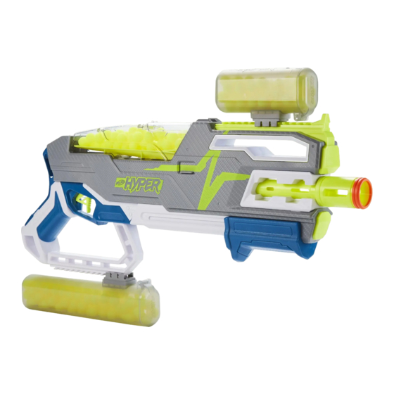 Hasbro Nerf Hyper SIEGE-50 Quick Start Manual