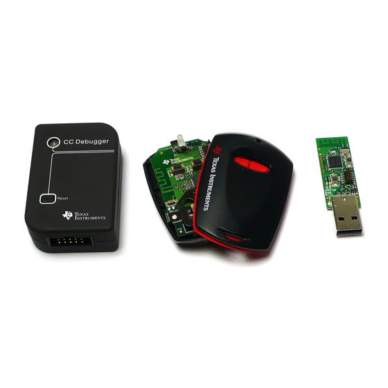 Texas Instruments CC2540DK-MINI User Manual