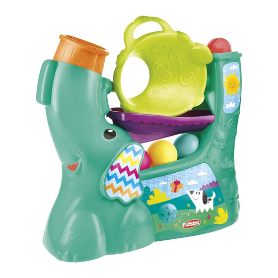 Hasbro TOYBOX TOOLS Playskool Chase 'n Go Ball Popper Instruction Sheet