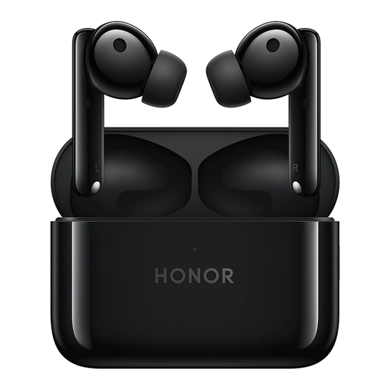 honor Earbuds 2 SE Quick Start Manual