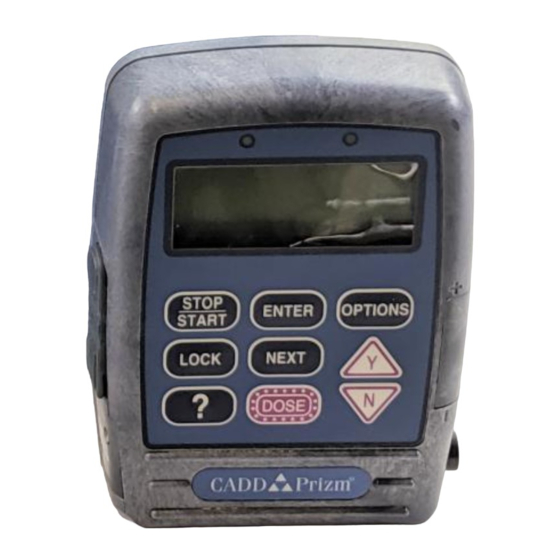 SIMS Deltec CADD Prizm 6100 Quick Reference