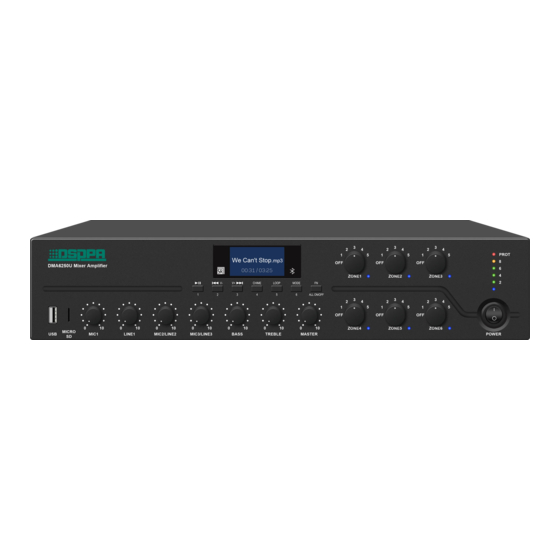 DSPPA DMA6250U User Manual