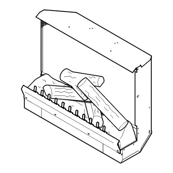 Dimplex 23" Insert Fireplace DFPI2311 Parts And Service Manual