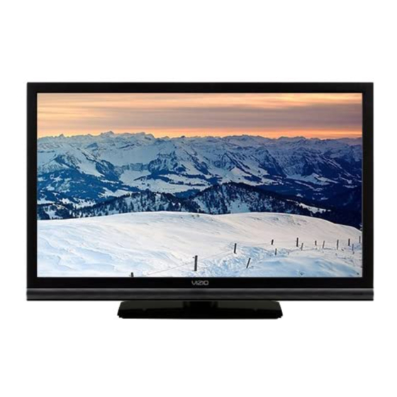 Vizio E551VA Quick Start Manual