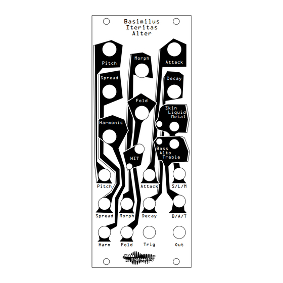 NOISE ENGINEERING BASIMILUS ITERITAS ALTER MANUAL Pdf