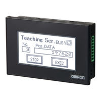 Omron NV4W-MG21 Operation Handbook