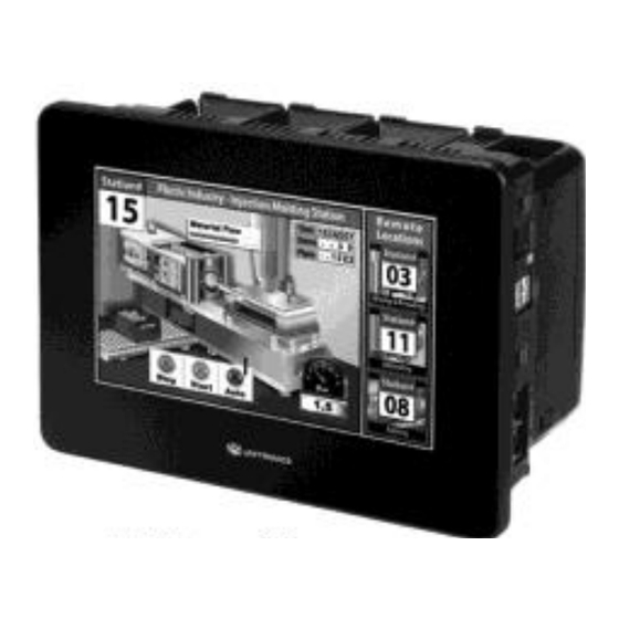 Unitronics UniStream USP-070-B10 Installation Manual