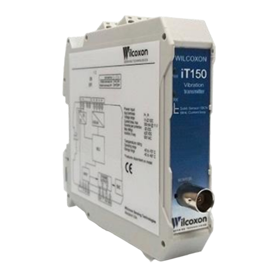 Wilcoxon iT150 Series Installation And Operating Manual