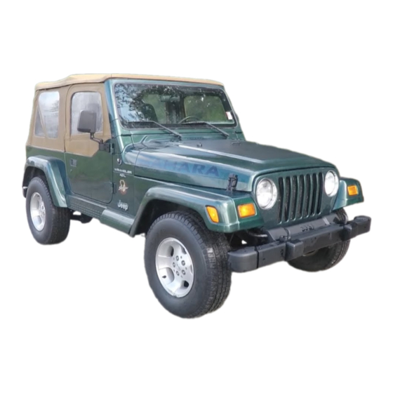 JEEP WRANGLER 1999 AUTOMOBILE ELECTRONIC SERVICE MANUAL | ManualsLib