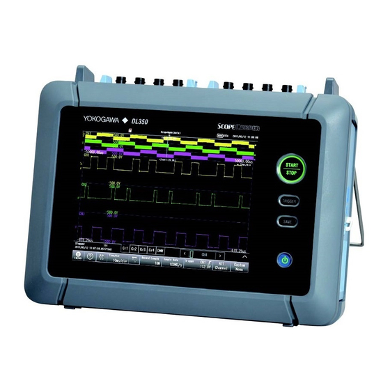 YOKOGAWA ScopeCorder DL350 User Manual