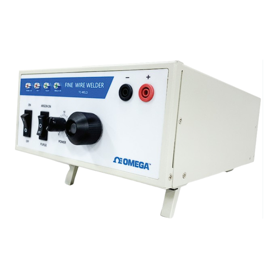 Omega TC-WELD User Manual