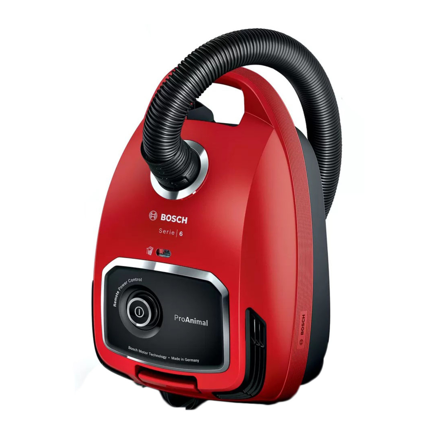 Bosch BGB6 User Manual