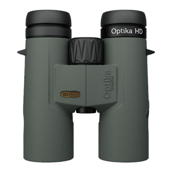 Meopta MeoPro Optika HD Manual