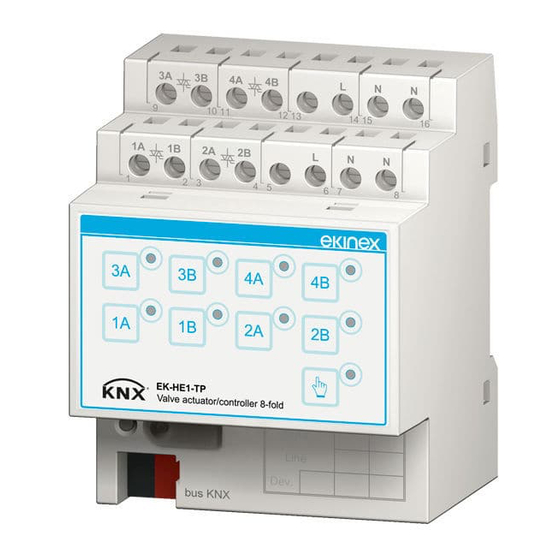 Ekinex EK-HE1-TP Manual