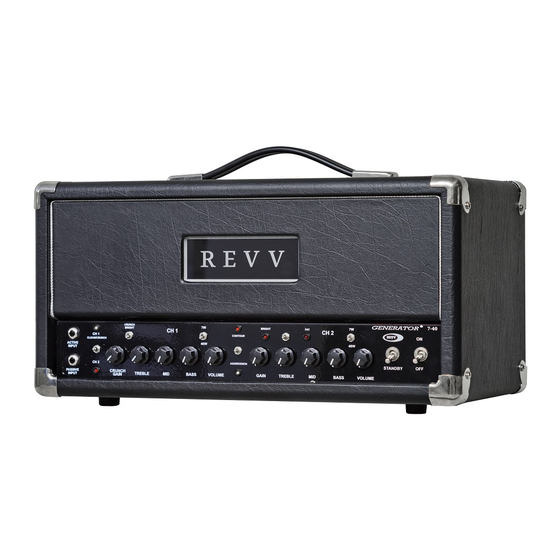 REVV Generator 7-40 Owner's Manual