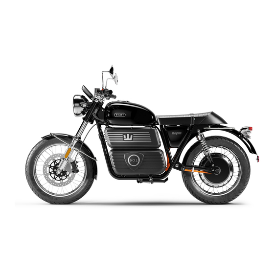 RGNT Motorcycles No. 1 Classic SE User Manual