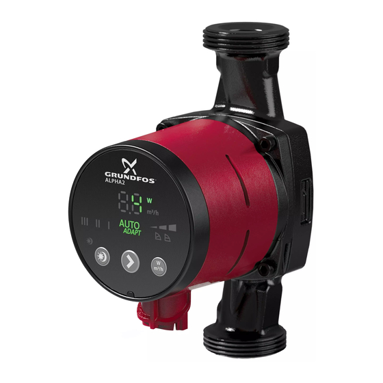 Grundfos ALPHA2 L Instructions Manual