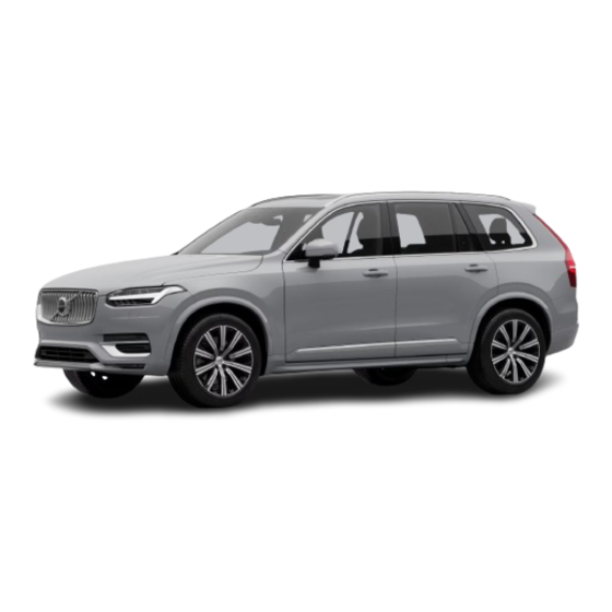 Volvo XC90 Owner's Manual