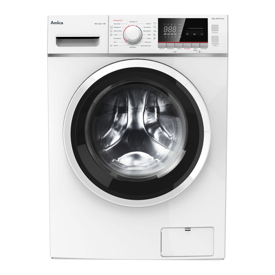 Amica WA 14661 W Instruction Manual