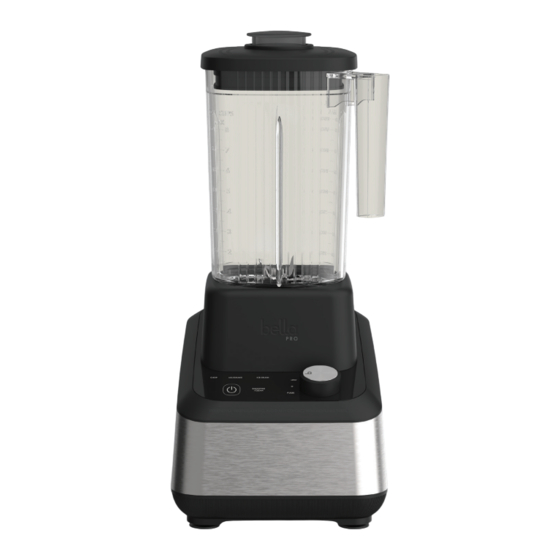 Bella PRO PowerUp Blender Instruction Manual