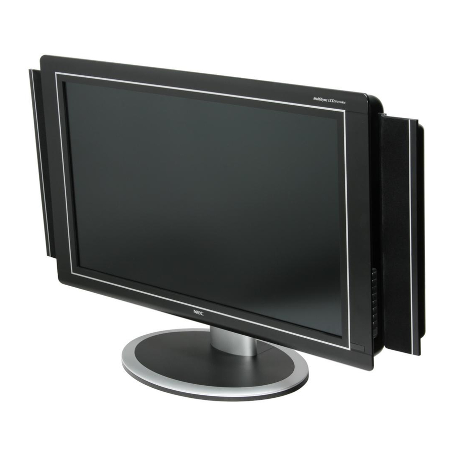 NEC LCD3735WXM - MultiSync - 37" LCD TV Specifications