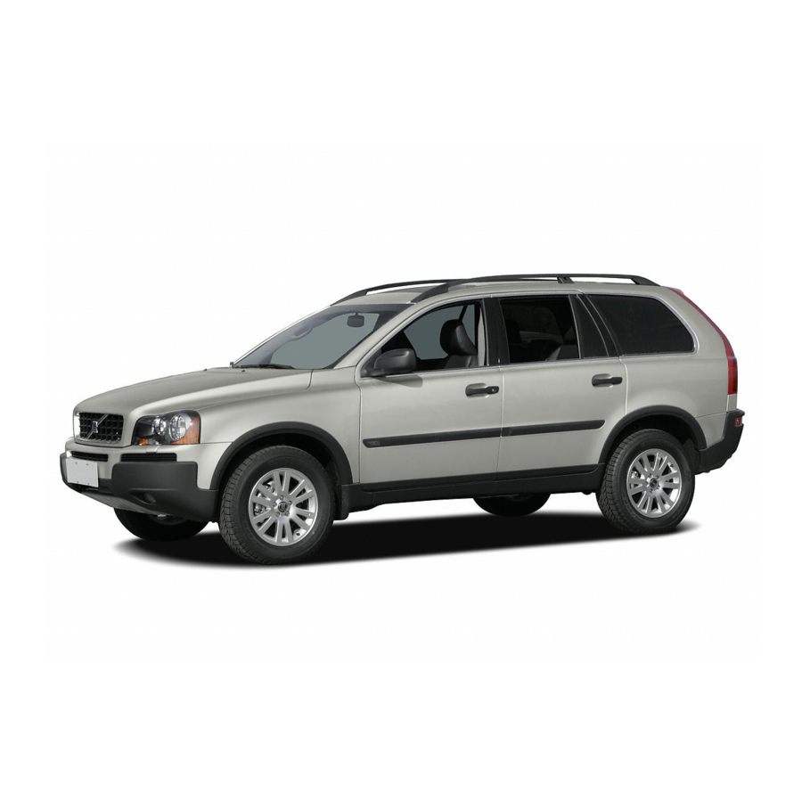 VOLVO XC90 OWNER'S MANUAL Pdf Download ManualsLib