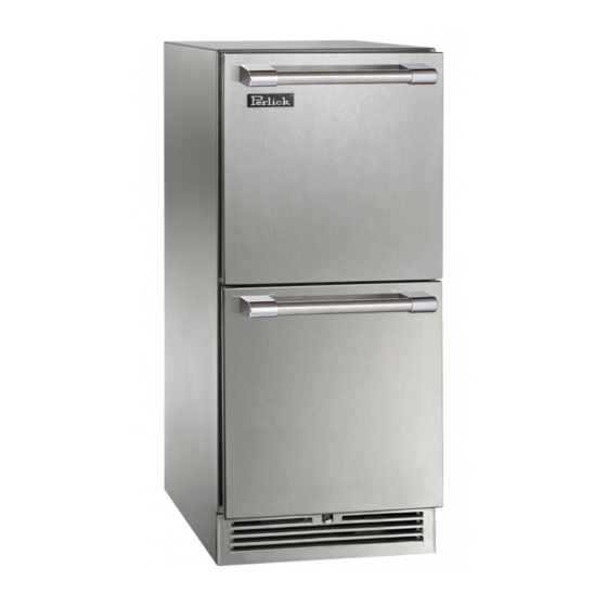 Perlick Signature HP15RS Operation & Installation Manual