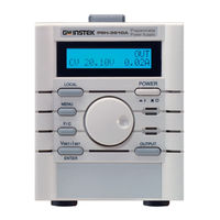 GW Instek PSH-1036A User Manual