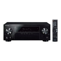Pioneer SX-SW330 Operating Instructions Manual