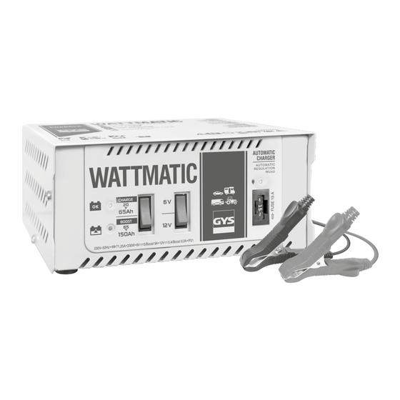 GYS Wattmatic 100 Manual