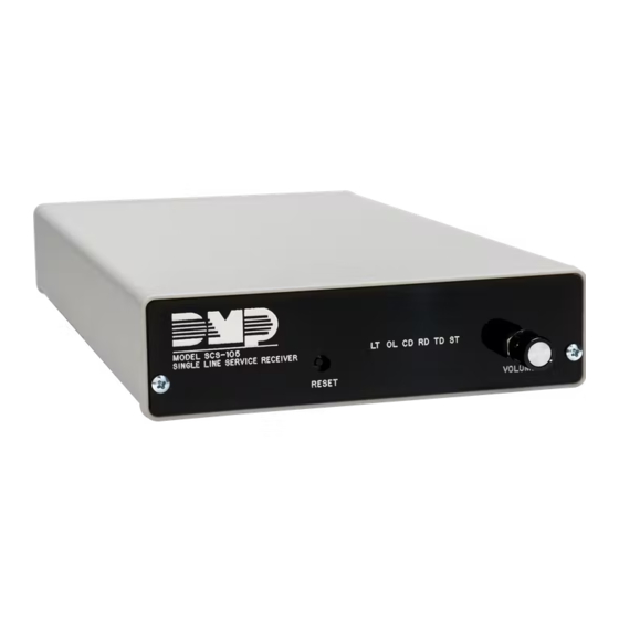 DMP Electronics SCS-105 Installation Manual