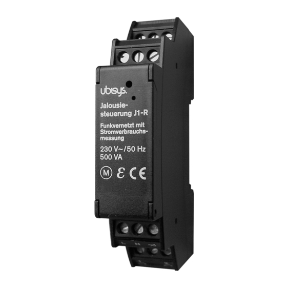 Ubisys J1-R Quick Start Manual