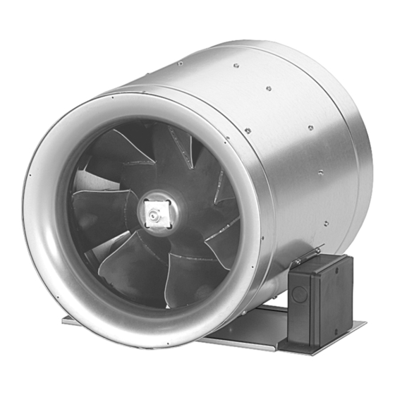 User Manuals: Maico EDR 25 Diagonal Duct Fan